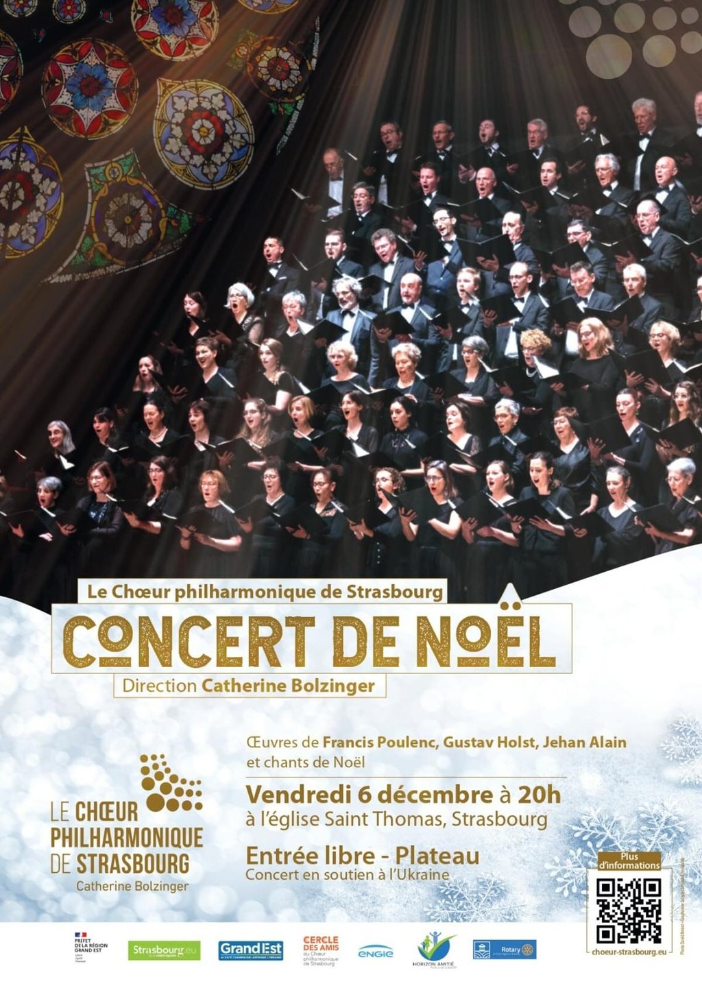 Concert de Noël du Chœur Philarmonique de Strasbourg