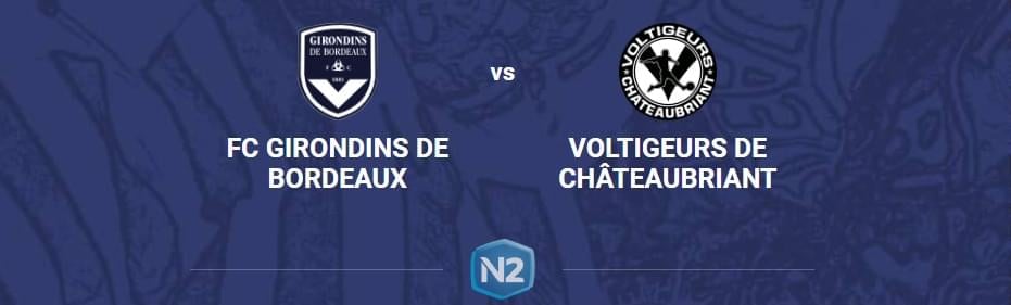 Match 17ᵉ journée – Bordeaux / Châteaubriant