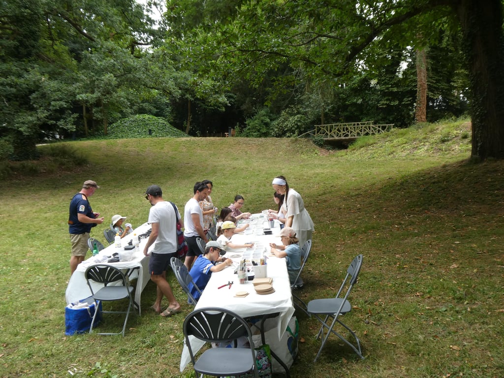 Promenade douce en soirée au parc des tanneurs