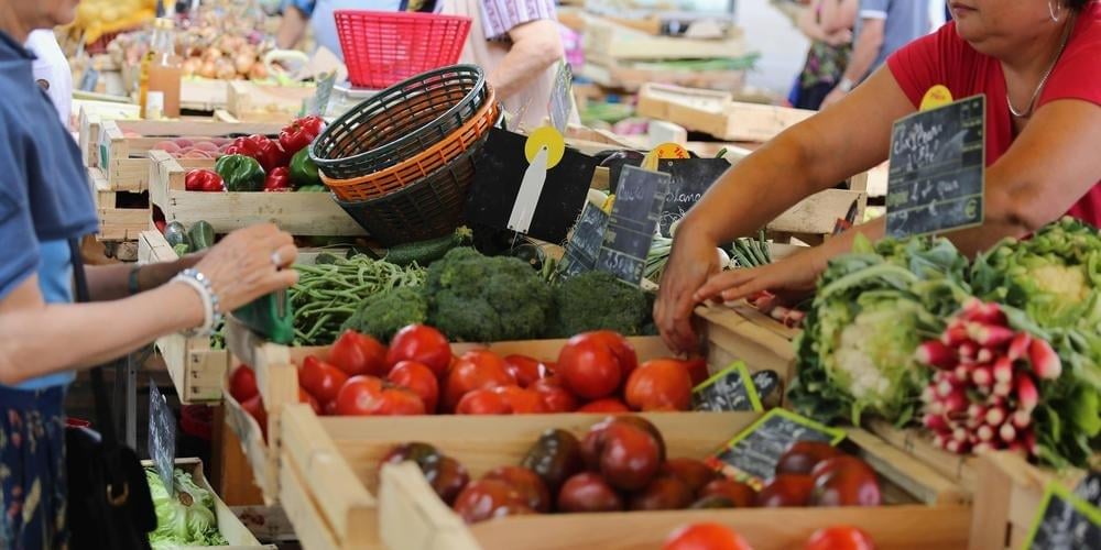 Marché des producteurs vieux port