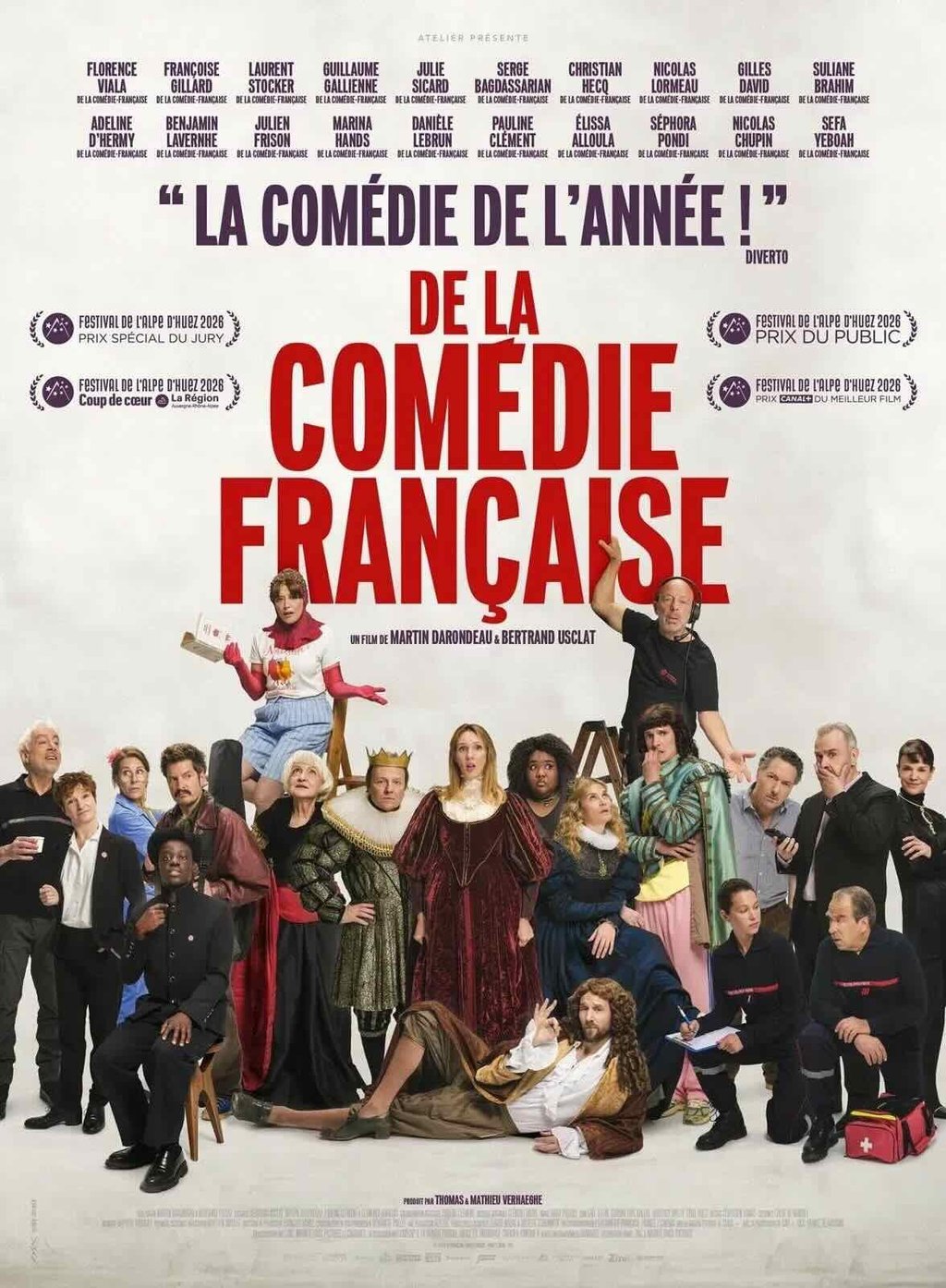 Projection du film De la Comédie Française de Martin Darondeau et Bertrand Usclat - projection suivie d'un goûter
