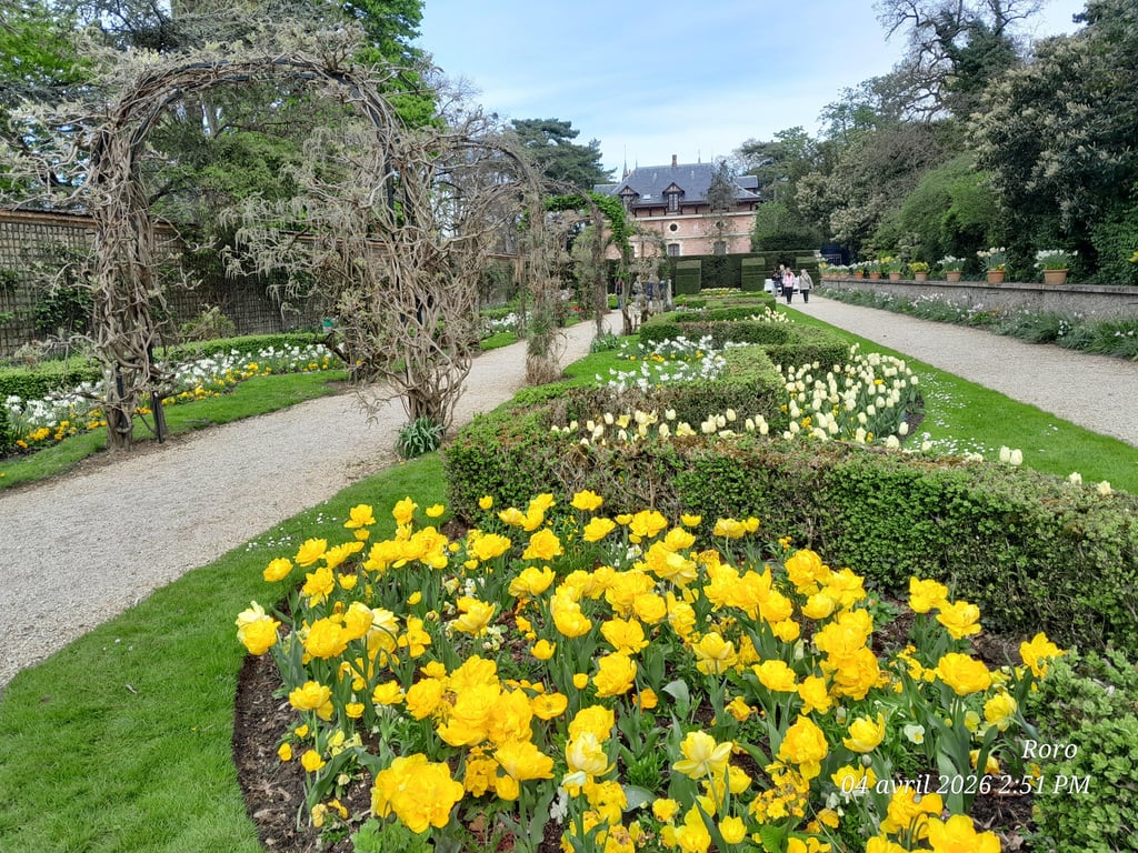 Balade fleurie du Printemps au Parc de Bagatelle 