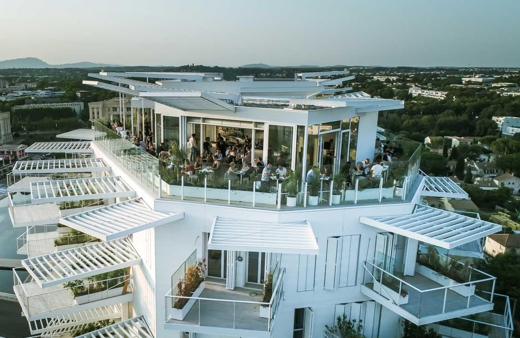 Un verre au bar rooftop de l'Arbre blanc