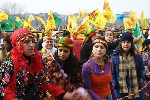 Peshmerga celebrated Newroz (New Year) at the frontline of the Kurdistan Region.