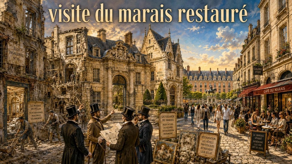 Visite guidée : Le Marais restauré (Sud)