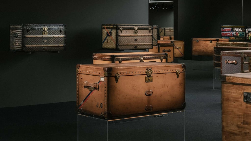 L'exposition La Malle Courrier, Louis Vuitton