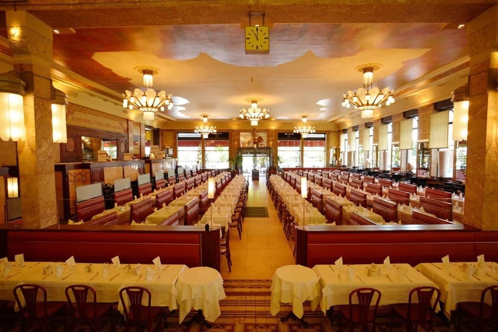 Déjeuner à la brasserie georges