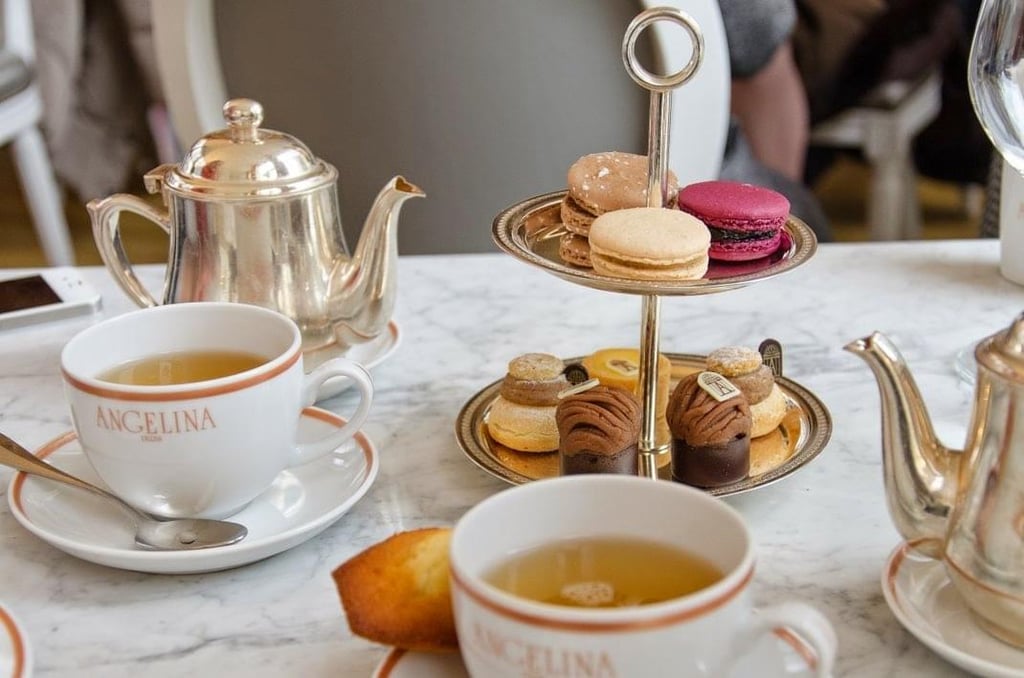 Thé glacé chic chez Angelina