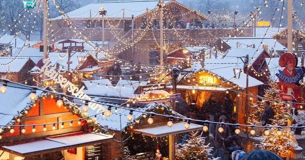 🎄 Village de Noël Suisse à Paris - La Villette