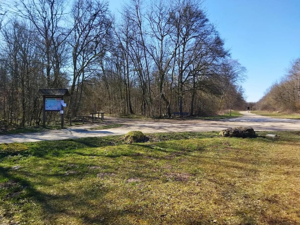 Balade au soleil au parcours santé de LAXOU