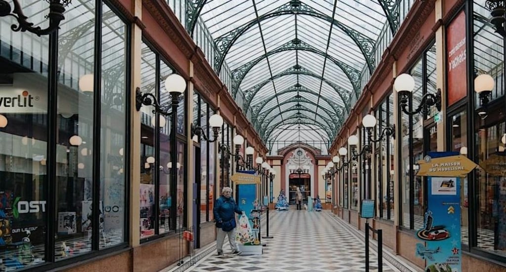 Les passages couverts de Paris-Centre