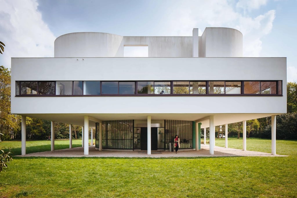 Journée à Poissy pour découvrir la Villa Savoye entre Colette