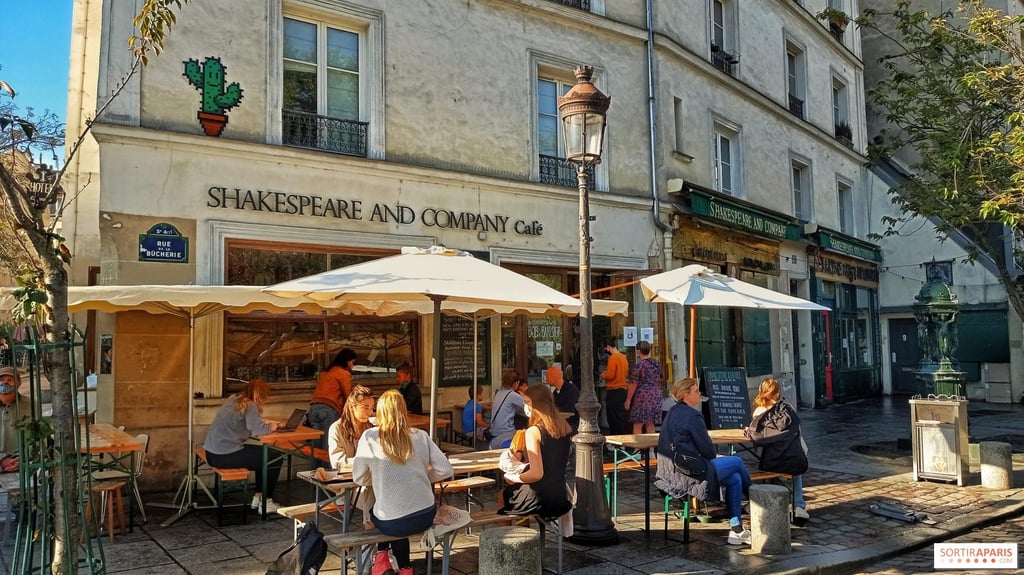 Pause chez shakespeare and co café