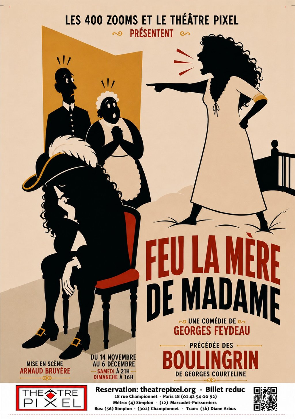 🎠Théâtre & Vaudeville : Comédies de Feydeau et Courteline