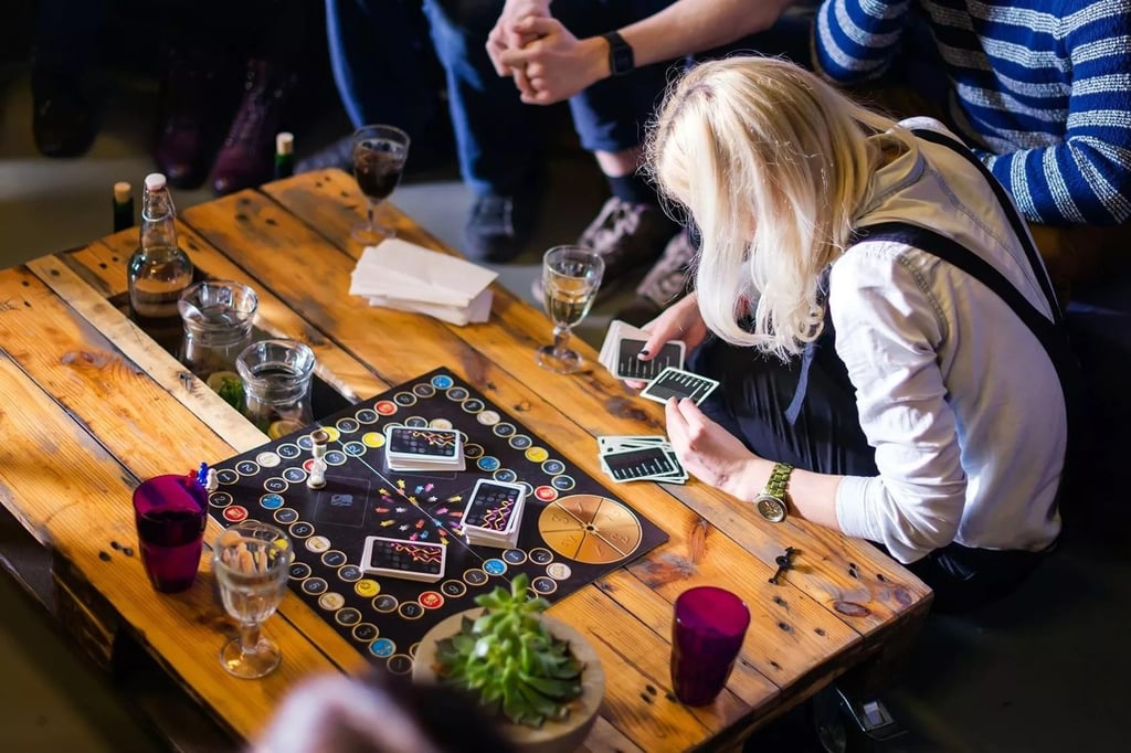 Après-midi "Jeux de société" dans un bar à jeux