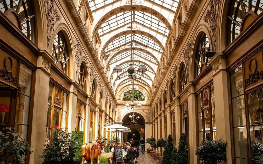 Du Palais Royal aux Verrieres des Passages Couverts