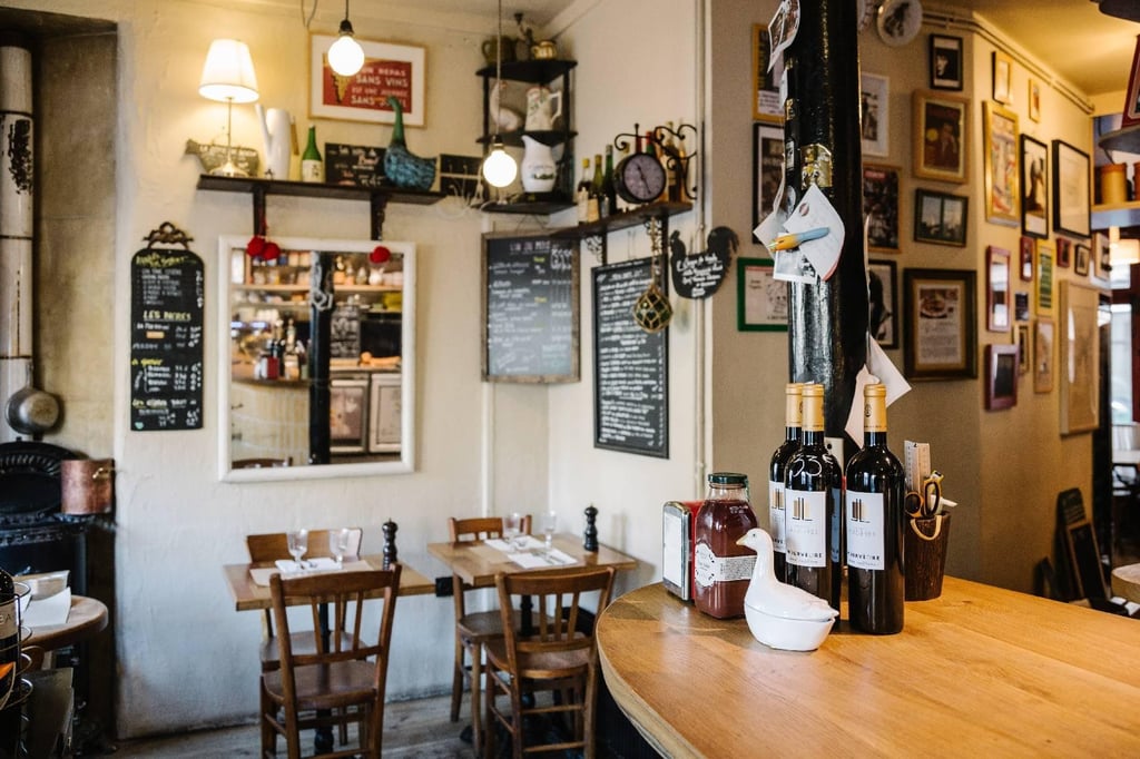 Déjeuner "expérience Colette", équipe Le Bistro des Oies