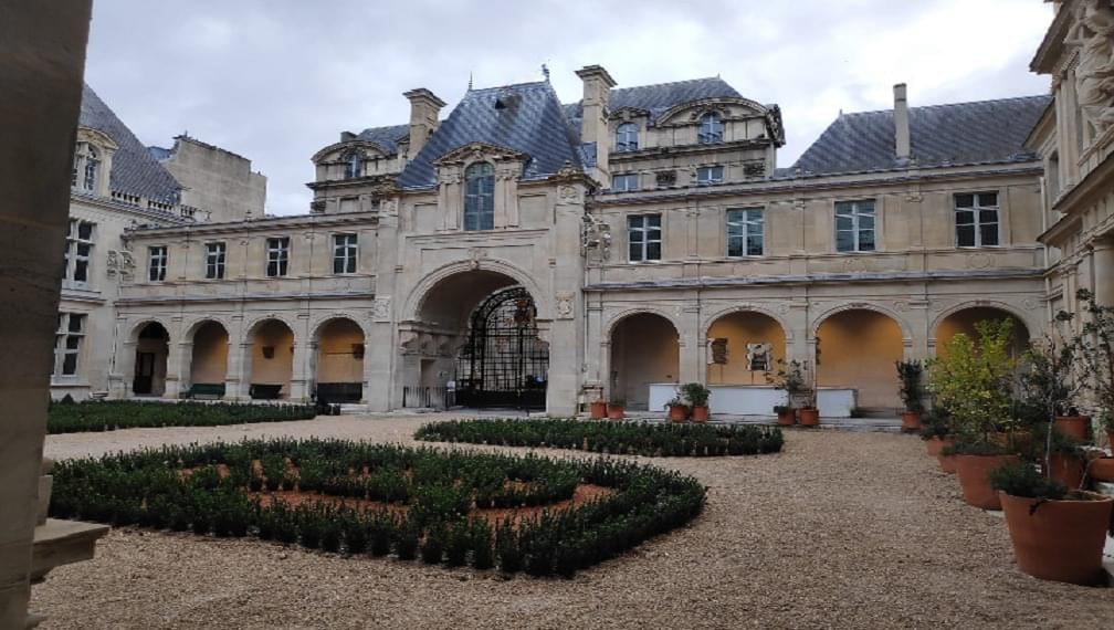 carousel beside wall