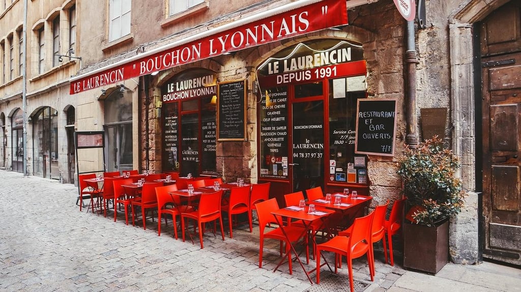 Déjeuner au laurencin dans le vieux lyon