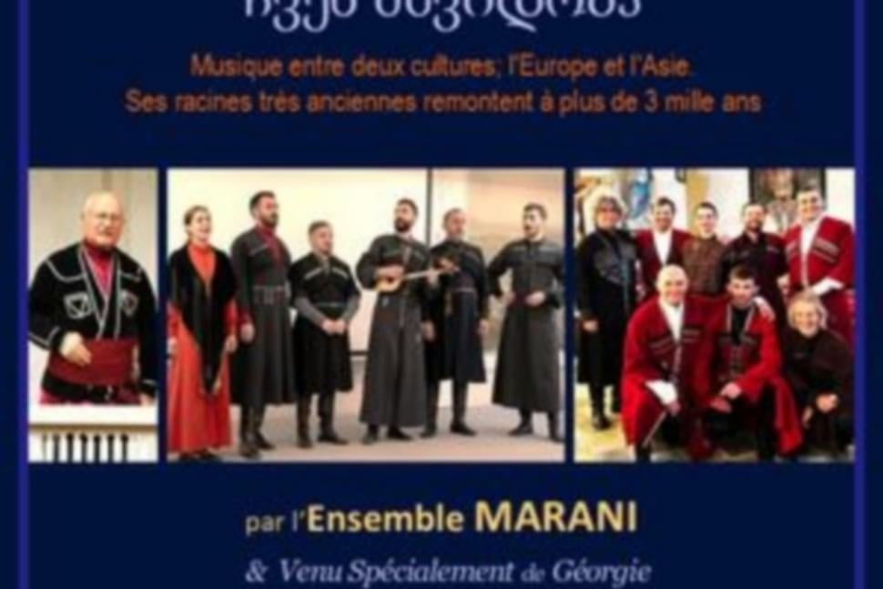 Concert Polyphonies🎶Traditionnelles & Sacrées de Géorgie🎼 « ჩვენ მშვიდობა »   