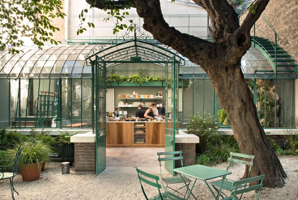 Salon de thé du musée de la vie romantique
