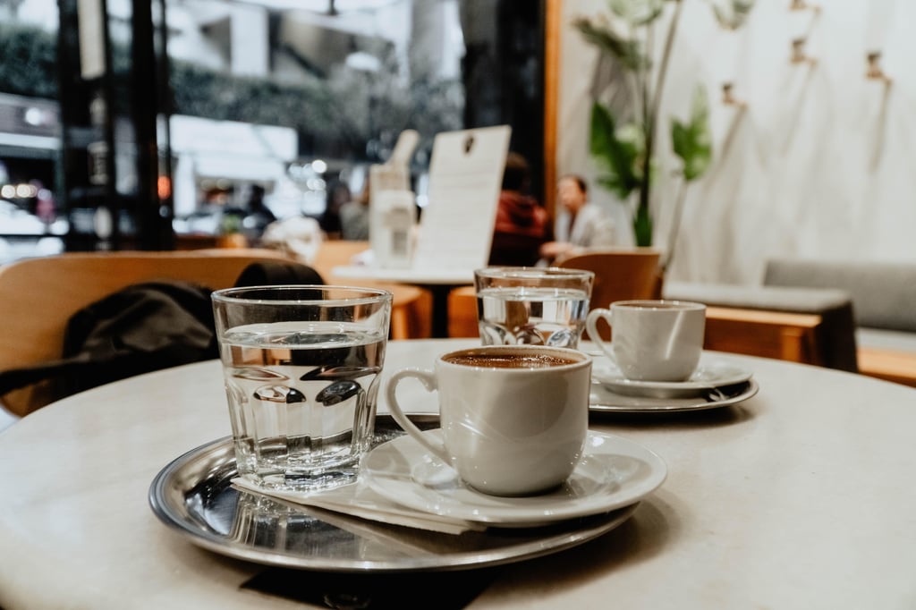 Café de bienvenue - Paris 02