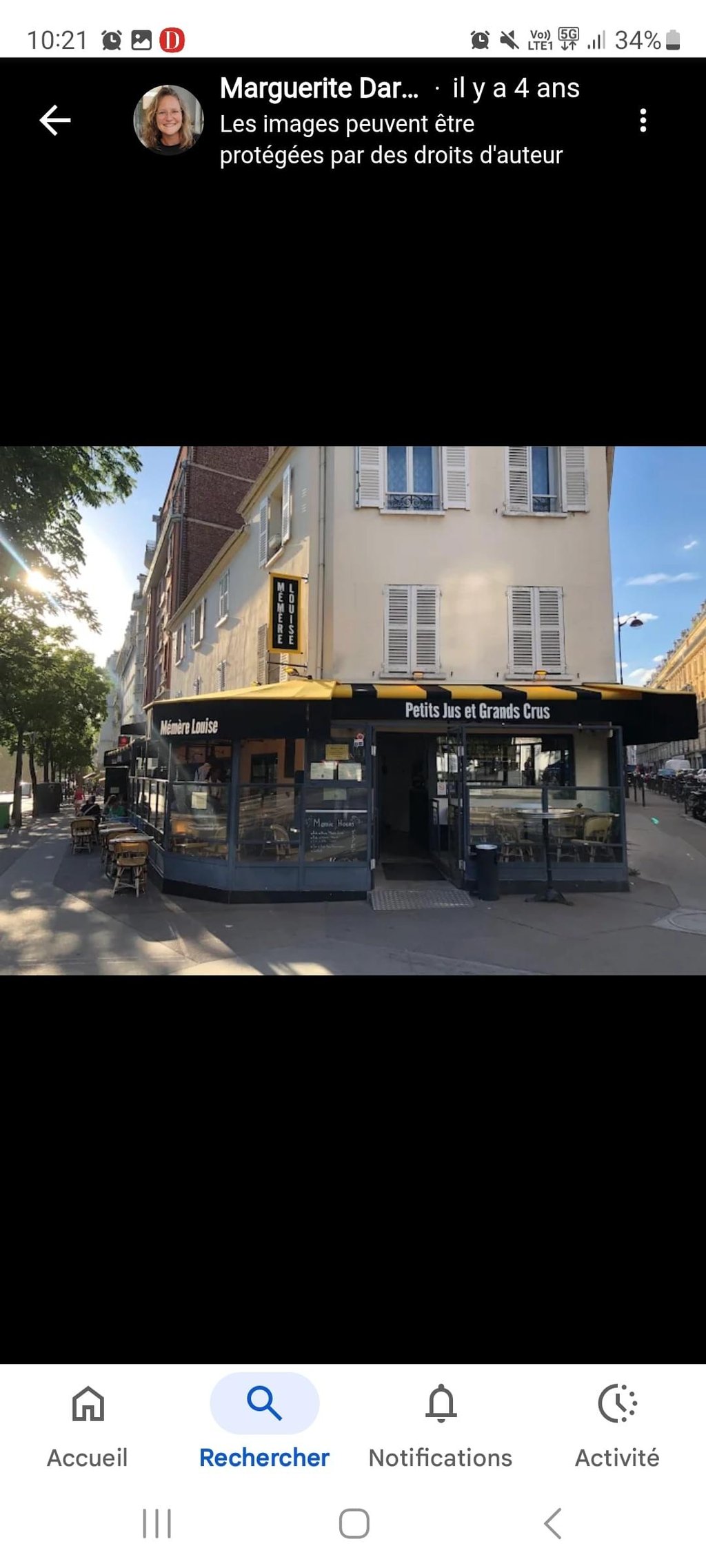 Montmartre streets at dusk