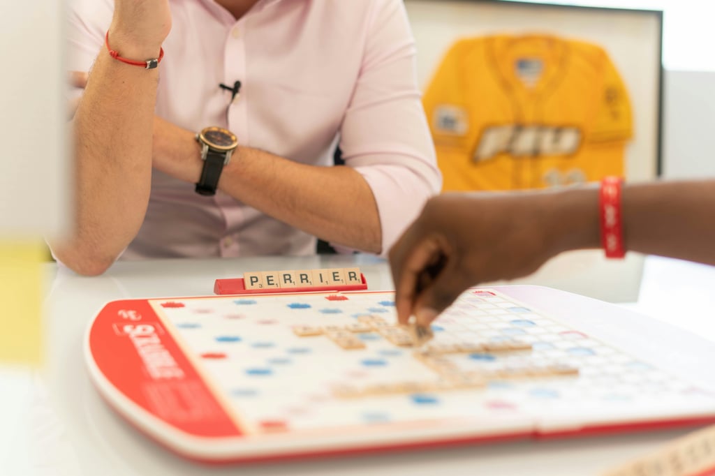 Déjeuner Flunch suivi d'une partie de Scrabble
