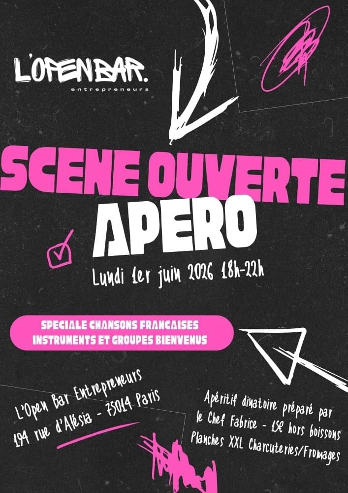 Apéro dinatoire et chansons françaises