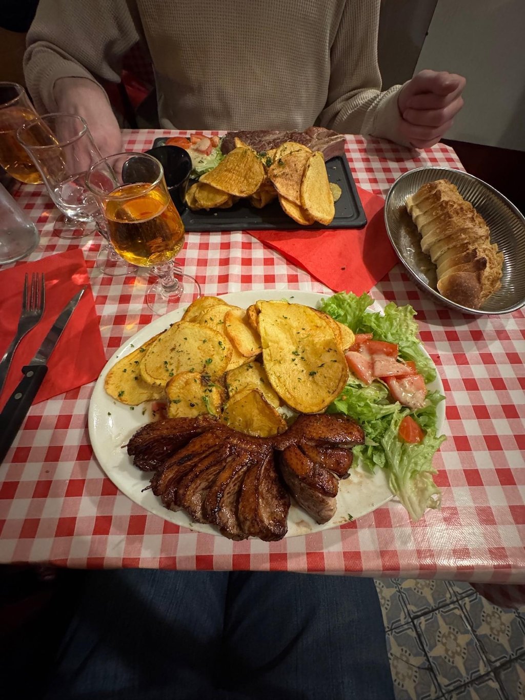 Déjeuner chez gladines butte-aux-cailles