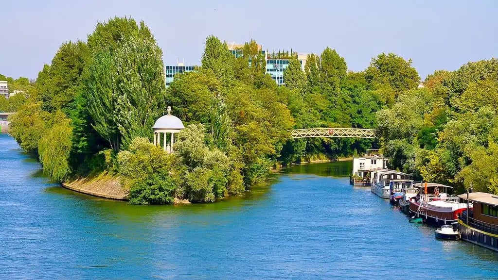 Balade bucolique à l'ile de la jatte