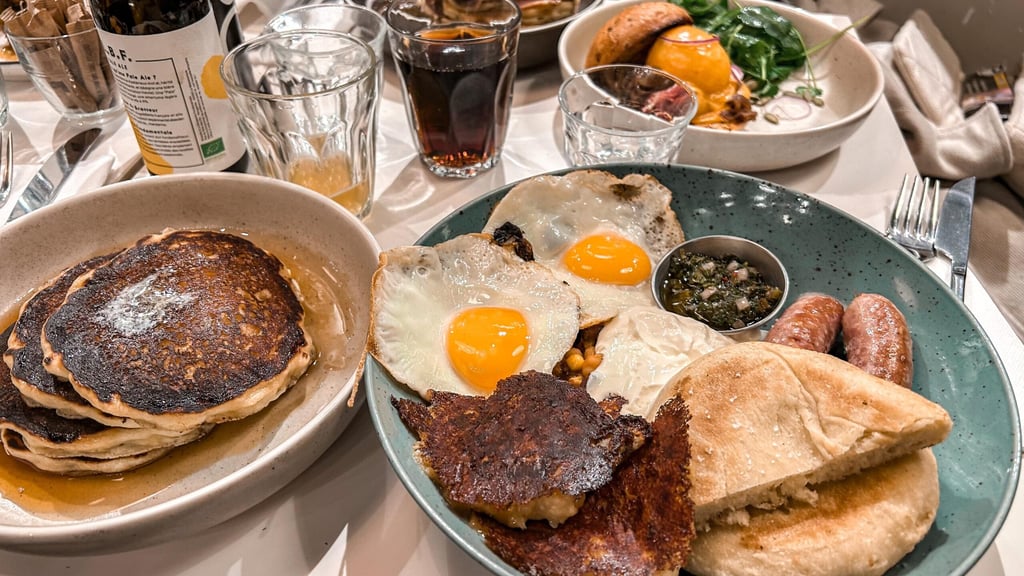 Déjeuner frais chez Diploid 