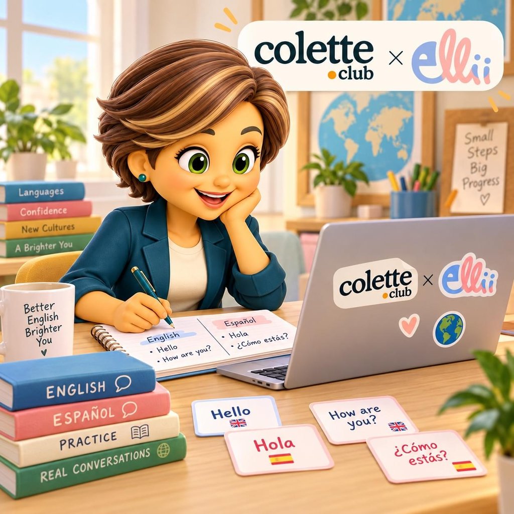 Parlez anglais, espagnol… Découvrez Ellii grâce à Colette ! 