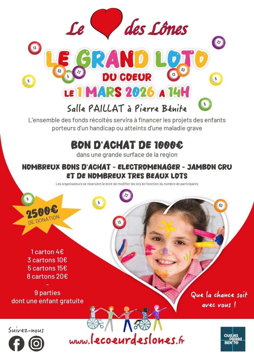 Grand loto du Coeur des lones