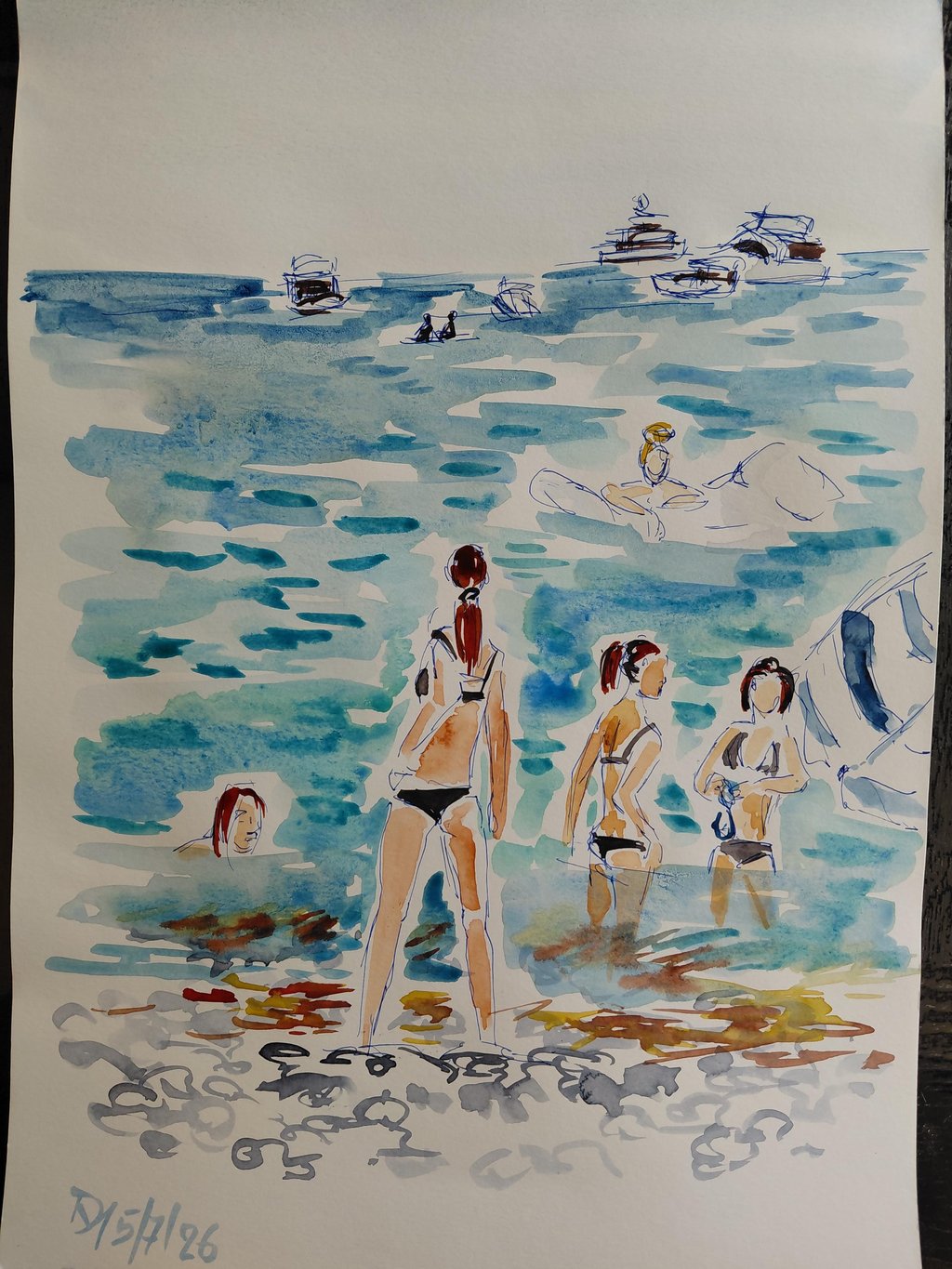 Détente et natation à Roquebrune