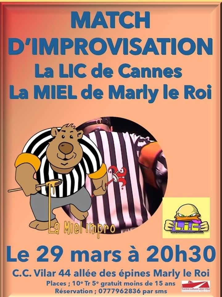 Match d'impro à Marly-le-Roi