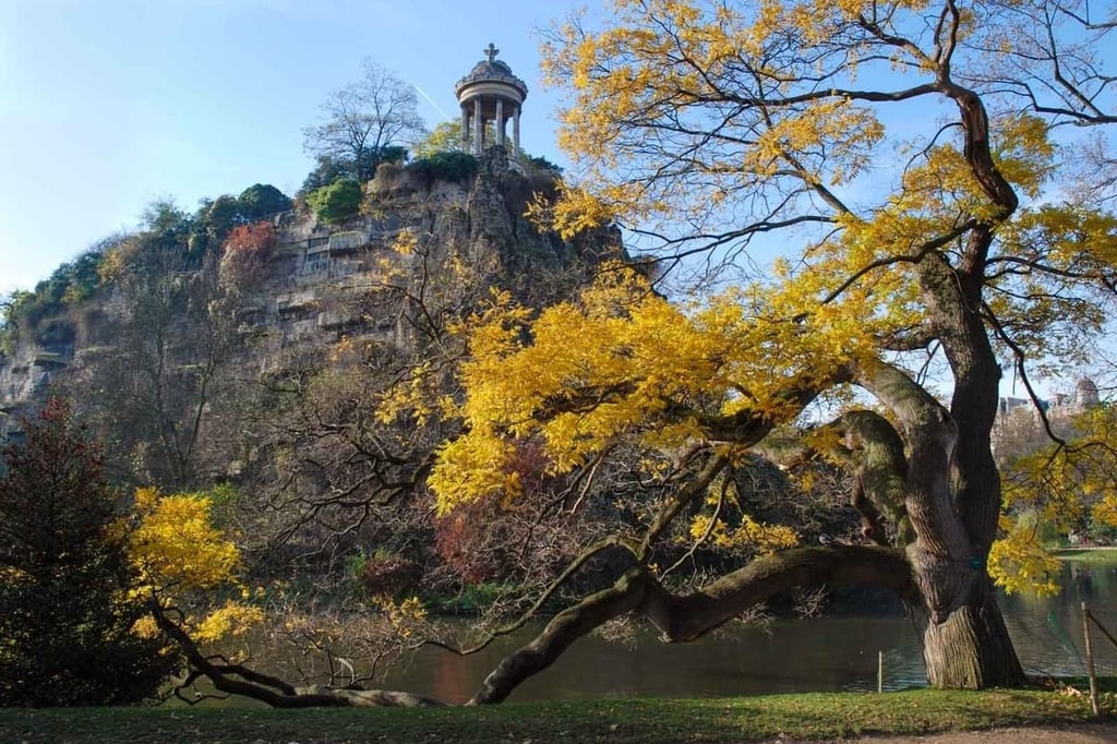 Balade aux Buttes Chaumont et verre