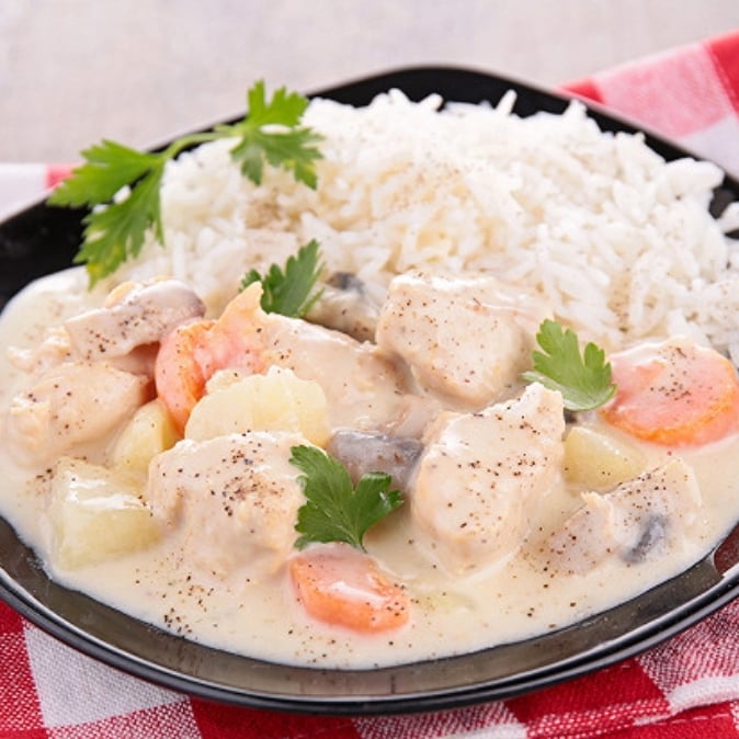 enfin la blanquette de veau un vrai régal