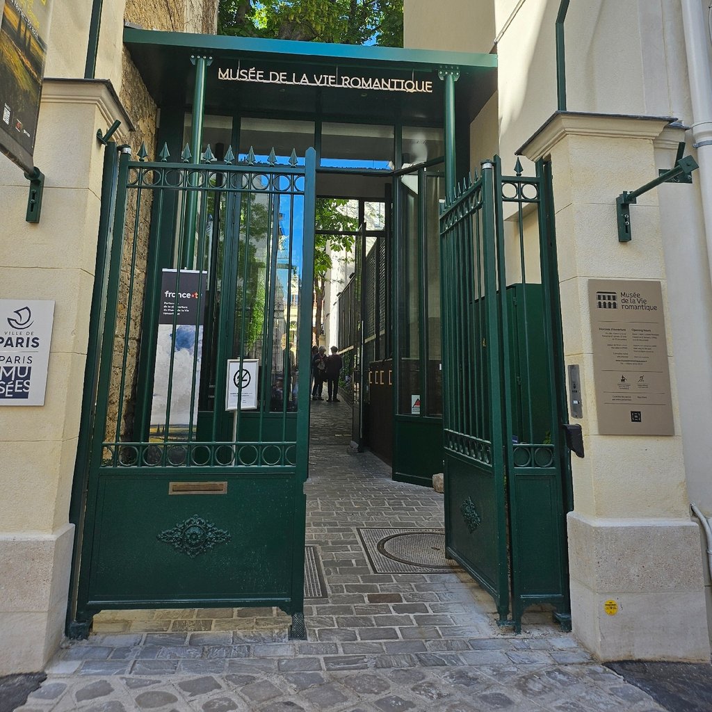 Salon de thé du musée de la vie romantique