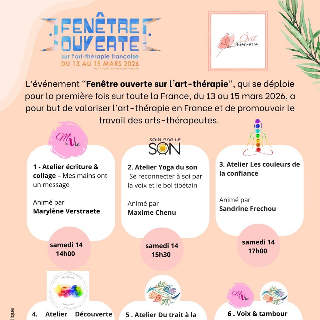 fenetre ouverte sur l’art-thérapie