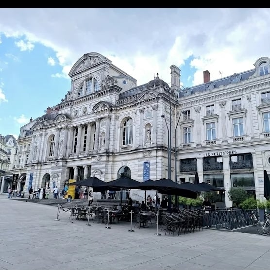 Visite du grand théâtre d'Angers.