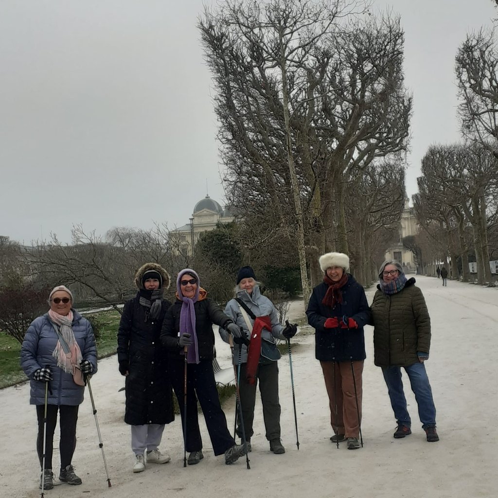 Marche nordique Jardin des plantes