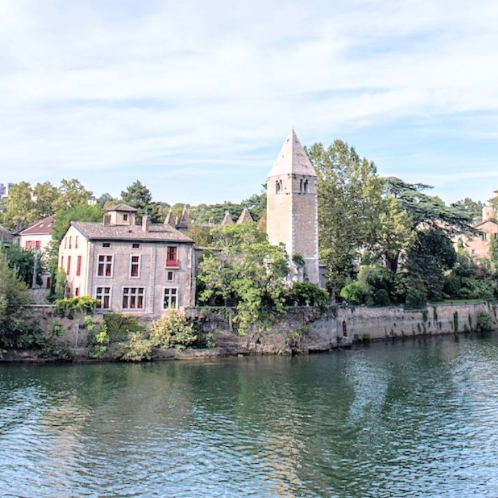 Balade quais de Saône Île Barbe