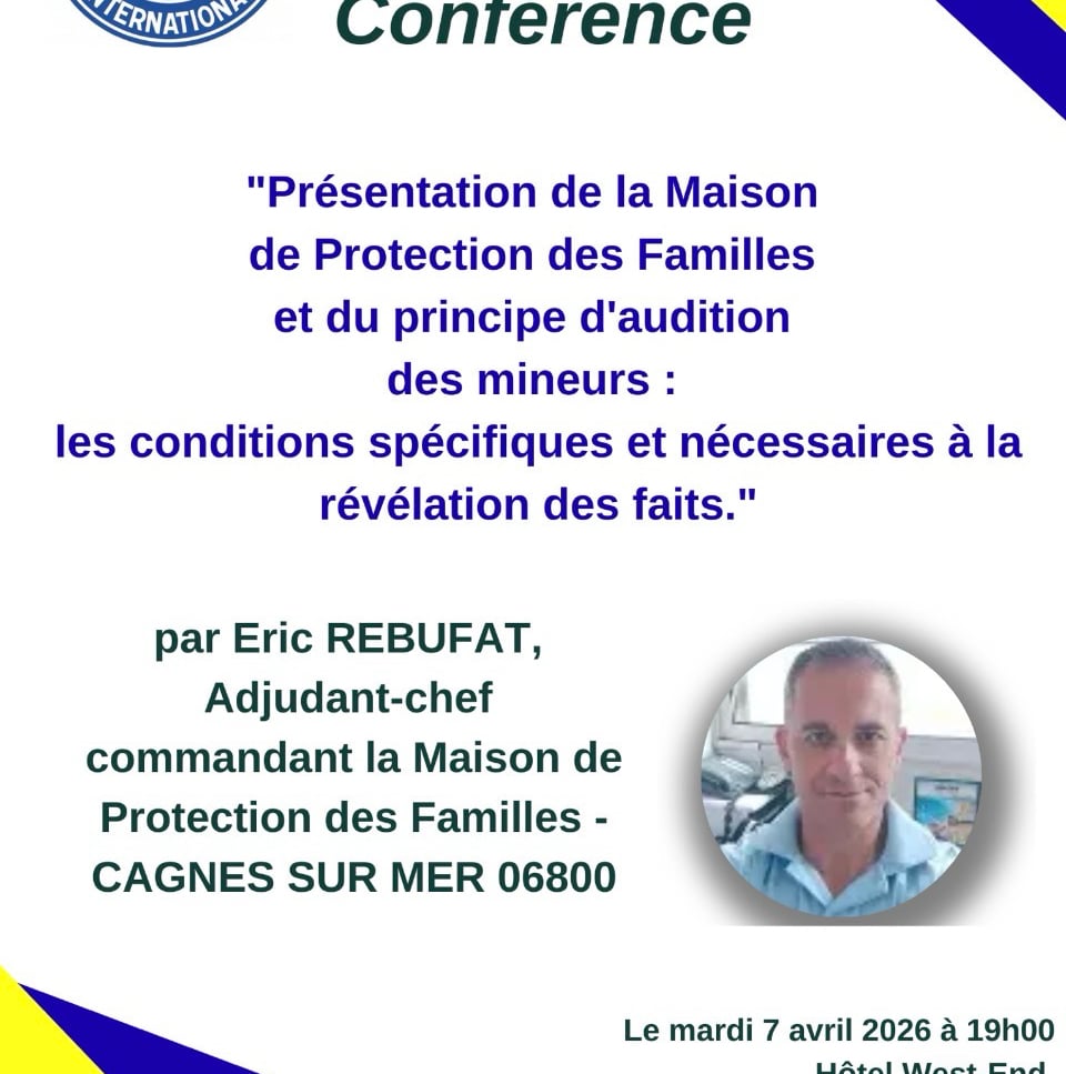 conférence mardi 7 avril 19 h30