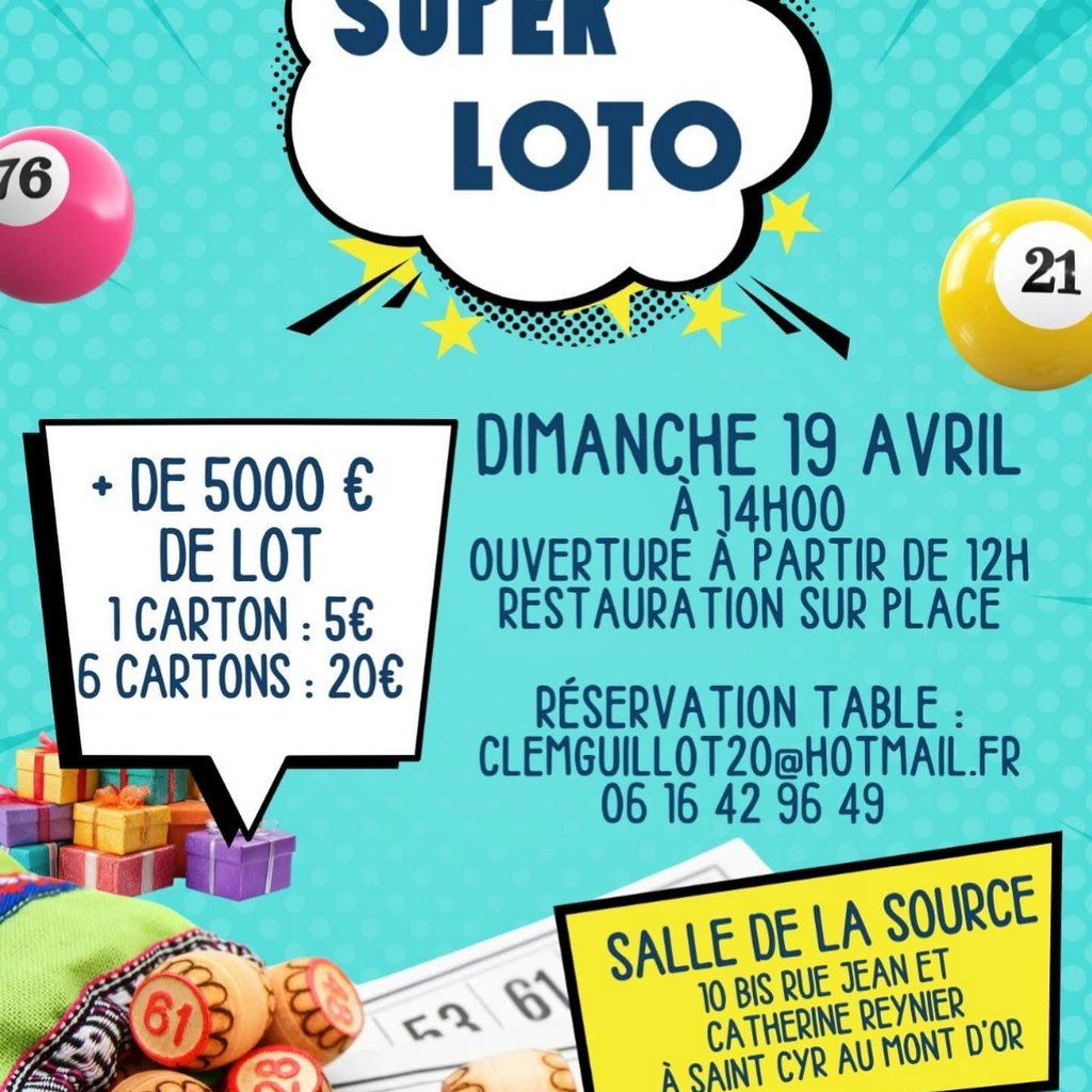 loto de saint Cyr foot