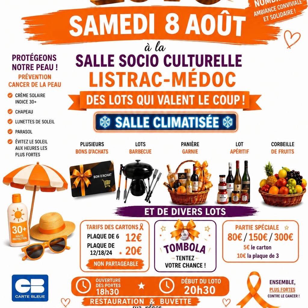 LOTO au profit de l association DMV