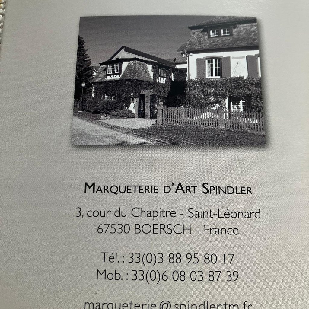 visite marqueterie Spindler