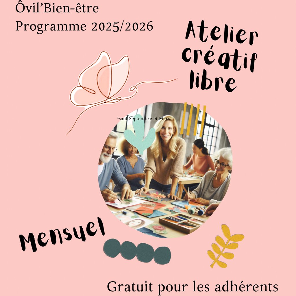 atelier créatif libre