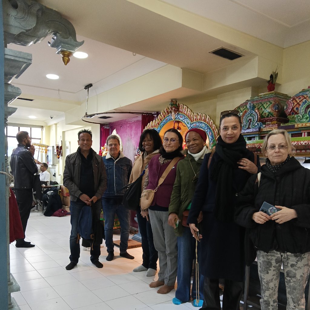 L Inde à Paris Temple quartier. Repas