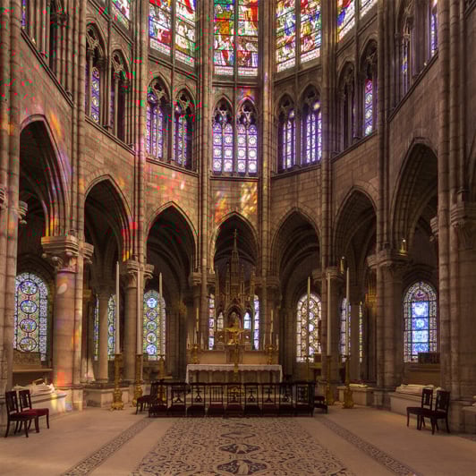 Visite guidée de la basilique Saint-Denis